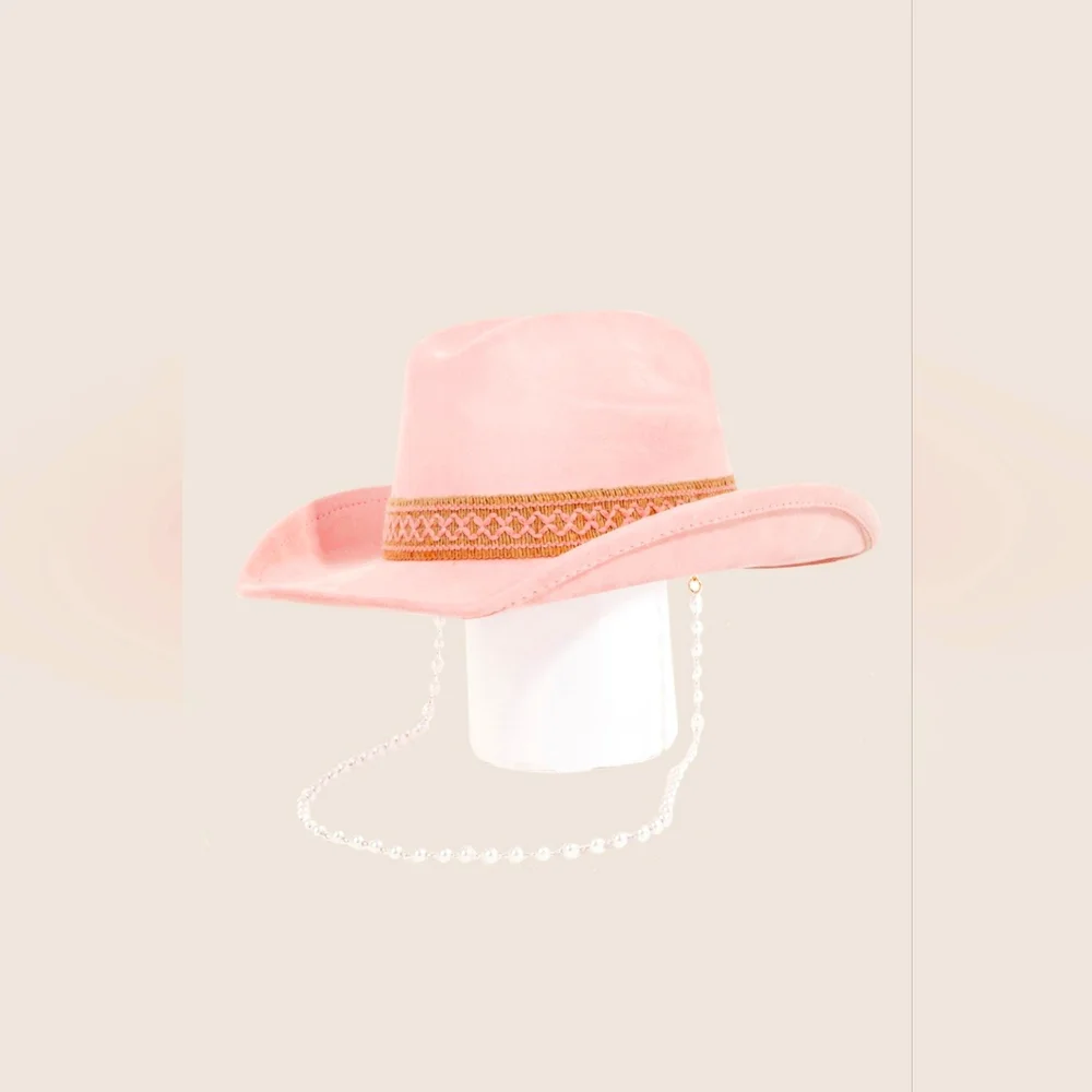 Fame Ornate Band Cowboy Hat - Picture 1 of 6